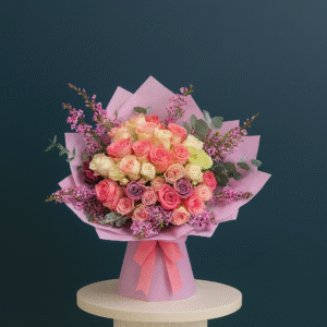 IMG_8554 Mixed Roses Bouquet – Large Size