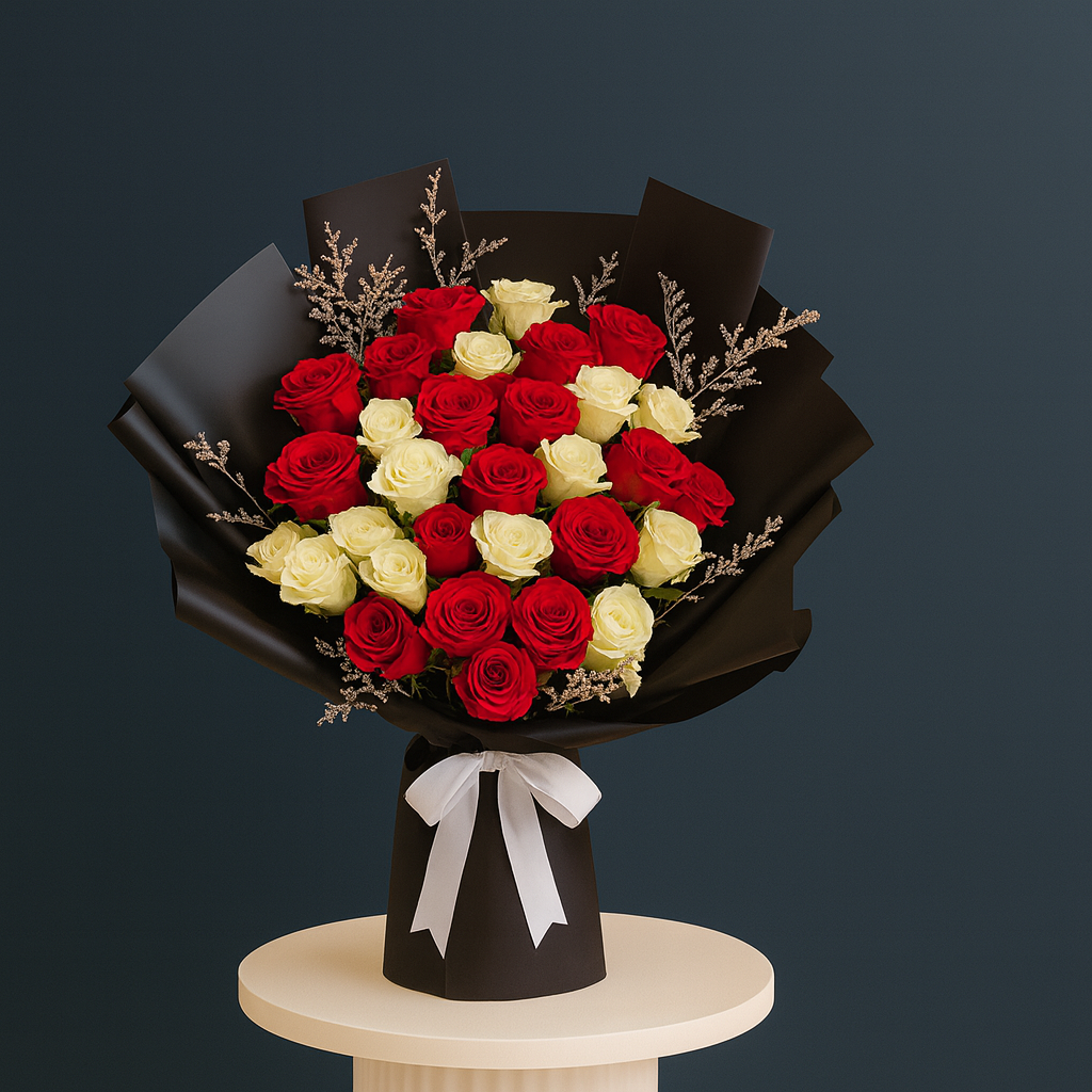 A classy and elegant medium-size bouquet