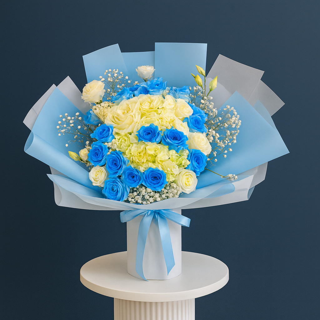 A neat and elegant bouquet