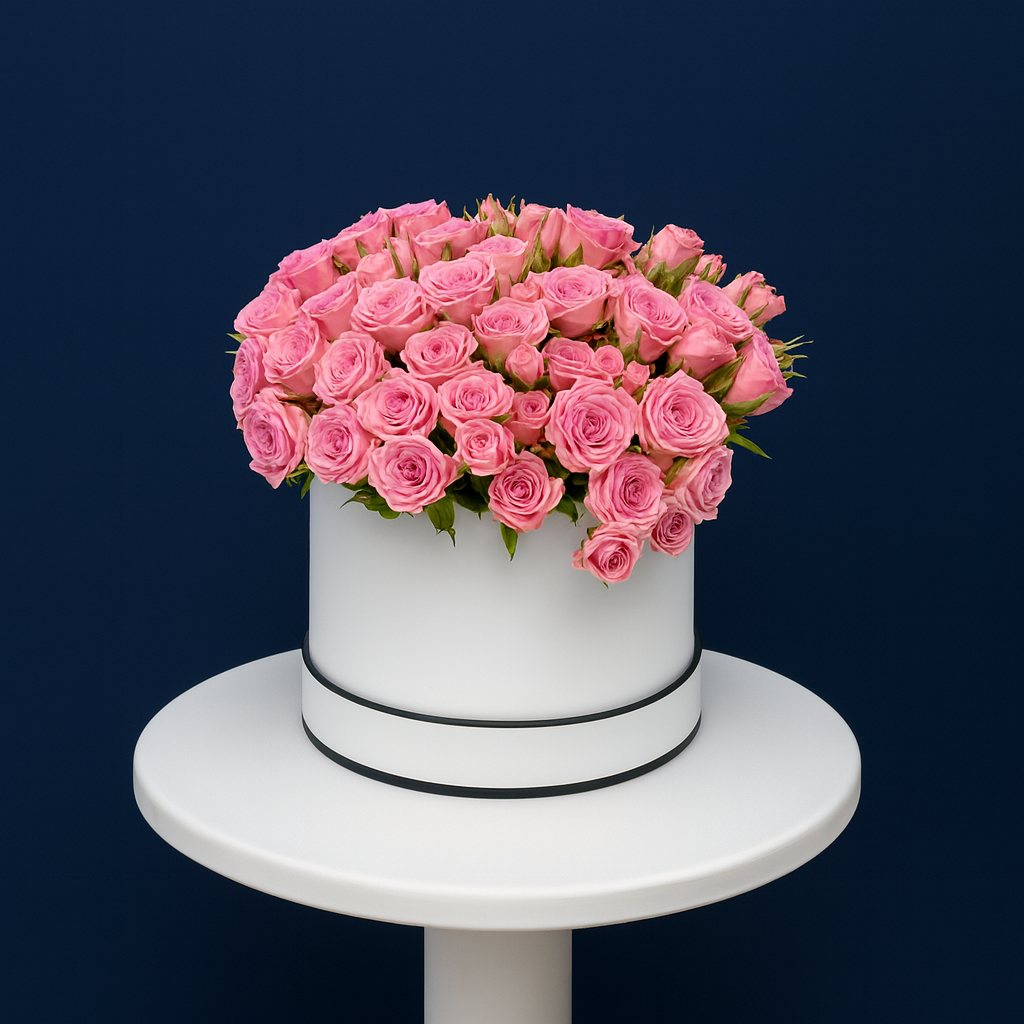 Blush Baby Rose Box – Small