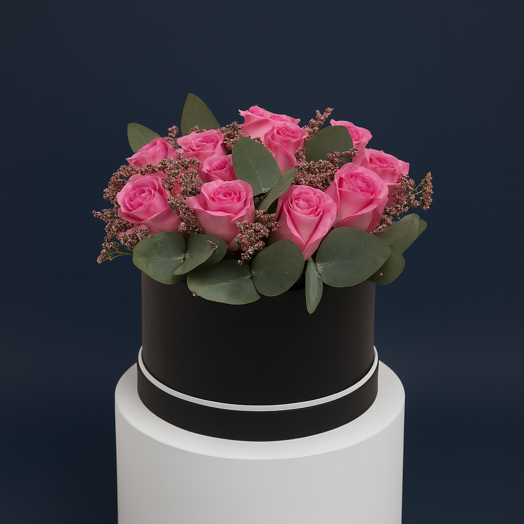 Pink Grace Rose Box – Medium