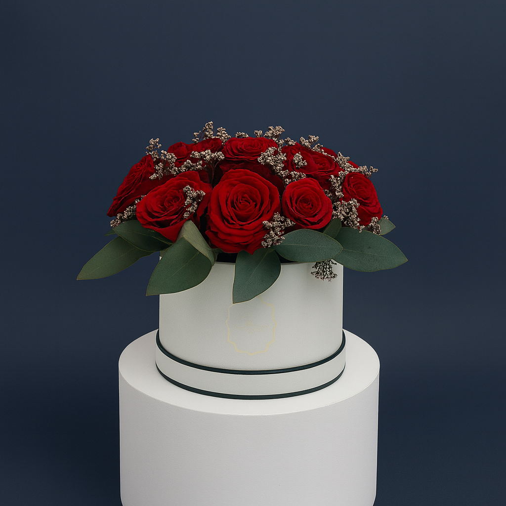 Crimson Love Rose Box – Medium